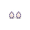 Load image into Gallery viewer, pear-halo-earring-sapphire-for-1-carat-jackets-in-rose-gold-fdearpe9677gsablangle2-1.00ct-nl-rg.jpg?v=1763036620