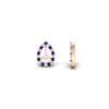 Load image into Gallery viewer, pear-halo-earring-sapphire-for-1-carat-jackets-in-rose-gold-fdearpe9677gsablangle4-1.00ct-nl-rg.jpg?v=1763036620