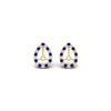 Load image into Gallery viewer, pear-halo-earring-sapphire-for-1-carat-jackets-in-yellow-gold-fdearpe9677gsablangle2-1.00ct-nl-yg.jpg?v=1763036620