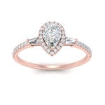 Load image into Gallery viewer, pear-lab-grown-diamond-ring-with-baguette-accented-in-rose-gold-FD10047PERANGLE5-NL-RG