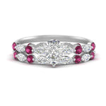Load image into Gallery viewer, pear-pink-sapphire-floating-marquise-accent-ring-with-eternity-wedding-band-in-white-gold-FDEWB9398PEGSADRPI-NL-WG.jpg?v=1758802162
