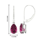 Load image into Gallery viewer, pear-pink-sapphire-lever-back-4-carat-earrings-in-white-gold-FDEAR11236PEGSADRPI-4.00CT-NL-WG.jpg

