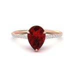 Load image into Gallery viewer, pear-red-ruby-and-round-diamond-under-halo-promise-ring-in-rose-gold-FD9788PERGRUDR-NL-RG.jpg
