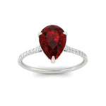 Load image into Gallery viewer, pear-red-ruby-and-round-diamond-under-halo-promise-ring-in-white-gold-FD9788PERGRUDR-NL-WG.jpg
