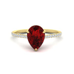 Load image into Gallery viewer, pear-red-ruby-and-round-diamond-under-halo-promise-ring-in-yellow-gold-FD9788PERGRUDR-NL-YG.jpg
