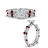 Load image into Gallery viewer, pear-ruby-floating-marquise-accent-ring-with-eternity-wedding-band-in-white-gold-FDEWB9398PEGRUDRANGEL3-NL-WG.jpg?v=1758802161
