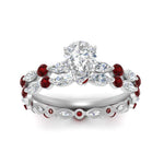 Load image into Gallery viewer, pear-ruby-floating-marquise-accent-ring-with-eternity-wedding-band-in-white-gold-FDEWB9398PEGRUDRANGLE5-NL-WG.jpg?v=1758802162

