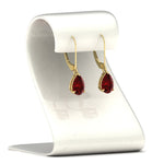 Load image into Gallery viewer, pear-ruby-lever-back-4-carat-earrings-in-yellow-gold-FDEAR11236PEGRUDR-4.00CT-NL-YG.jpg
