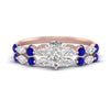 Load image into Gallery viewer, pear-sapphire-floating-marquise-accent-ring-with-eternity-wedding-band-in-rose-gold-FDEWB9398PEGSABL-NL-RG.jpg?v=1758802209