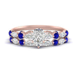 Load image into Gallery viewer, pear-sapphire-floating-marquise-accent-ring-with-eternity-wedding-band-in-rose-gold-FDEWB9398PEGSABL-NL-RG.jpg?v=1758802209
