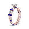 Load image into Gallery viewer, pear-sapphire-floating-marquise-accent-ring-with-eternity-wedding-band-in-rose-gold-FDEWB9398PEGSABLANGEL2-NL-RG.jpg?v=1758802163