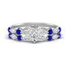Load image into Gallery viewer, pear-sapphire-floating-marquise-accent-ring-with-eternity-wedding-band-in-white-gold-FDEWB9398PEGSABL-NL-WG.jpg?v=1758802107