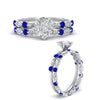 Load image into Gallery viewer, pear-sapphire-floating-marquise-accent-ring-with-eternity-wedding-band-in-white-gold-FDEWB9398PEGSABLANGEL3-NL-WG.jpg?v=1758802163