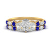 Load image into Gallery viewer, pear-sapphire-floating-marquise-accent-ring-with-eternity-wedding-band-in-yellow-gold-FDEWB9398PEGSABL-NL-YG.jpg?v=1758802210