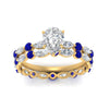 Load image into Gallery viewer, pear-sapphire-floating-marquise-accent-ring-with-eternity-wedding-band-in-yellow-gold-FDEWB9398PEGSABLANGLE5-NL-YG.jpg?v=1758802209