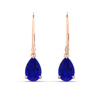 Load image into Gallery viewer, pear-sapphire-lever-back-4-carat-earrings-in-rose-gold-FDEAR11236PEGSABL-4.00CT-NL-RG.jpg
