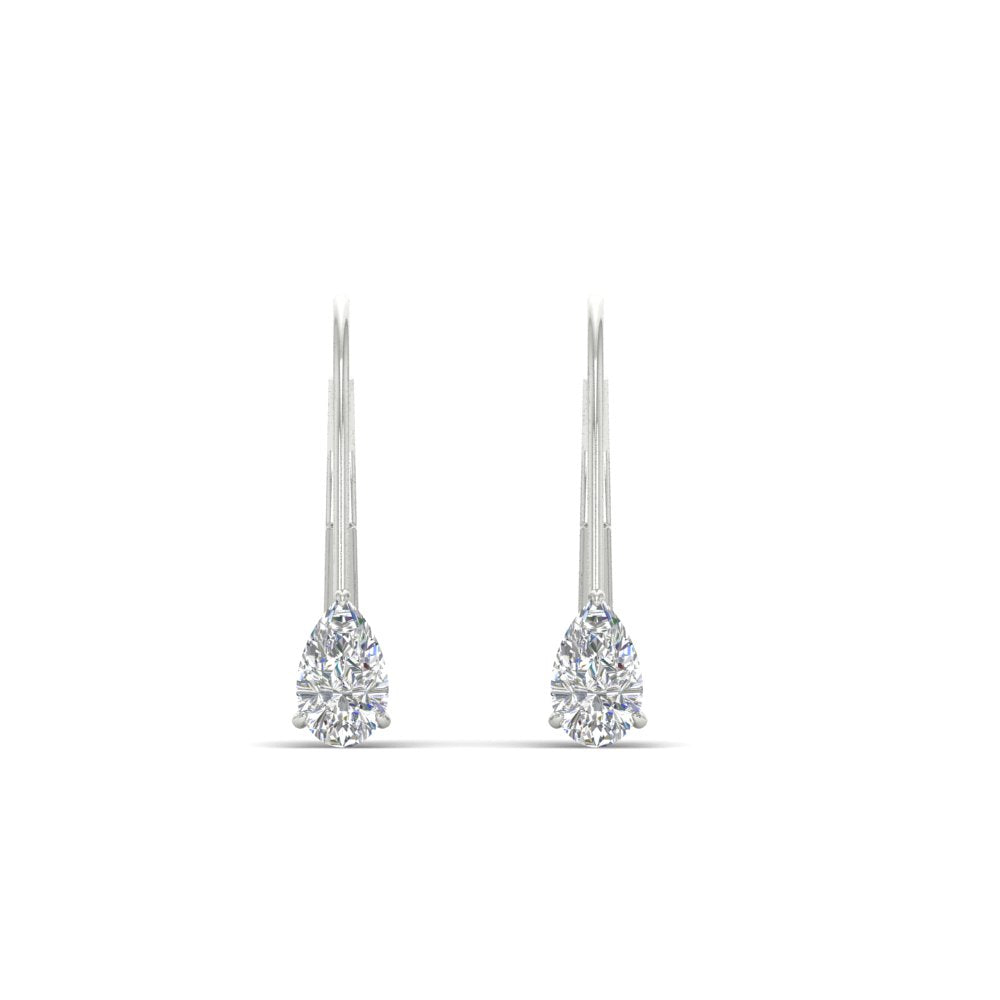 pear-shape-0.50-carat-diamond-lever-back-studs-earring-in-white-gold-FDEAR9225PE-0.50CT-NL-WG