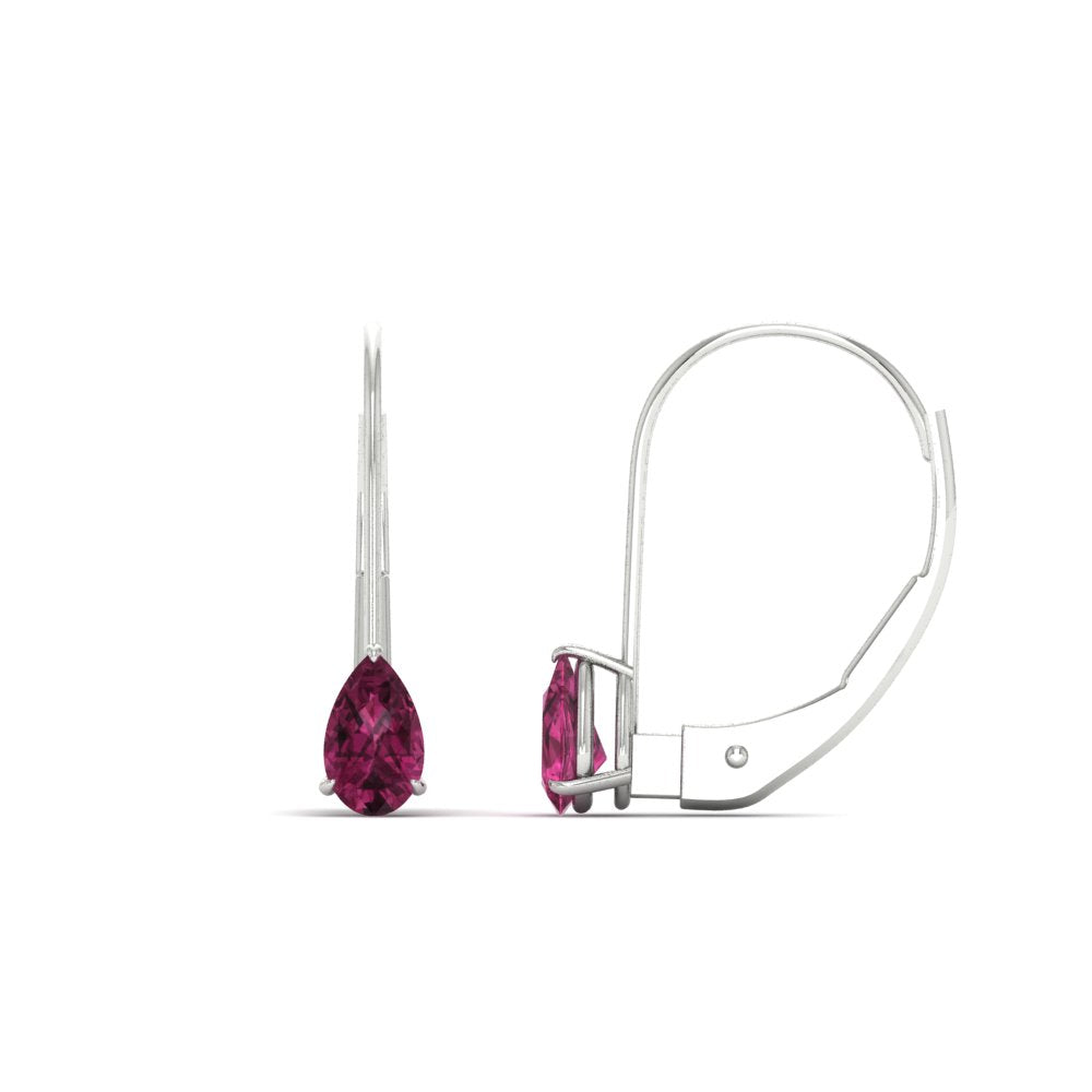pear-shape-0.50-carat-pink-sapphire-lever-back-studs-earring-in-white-gold-FDEAR9225PEGSADRPI-0.50CT-NL-WG