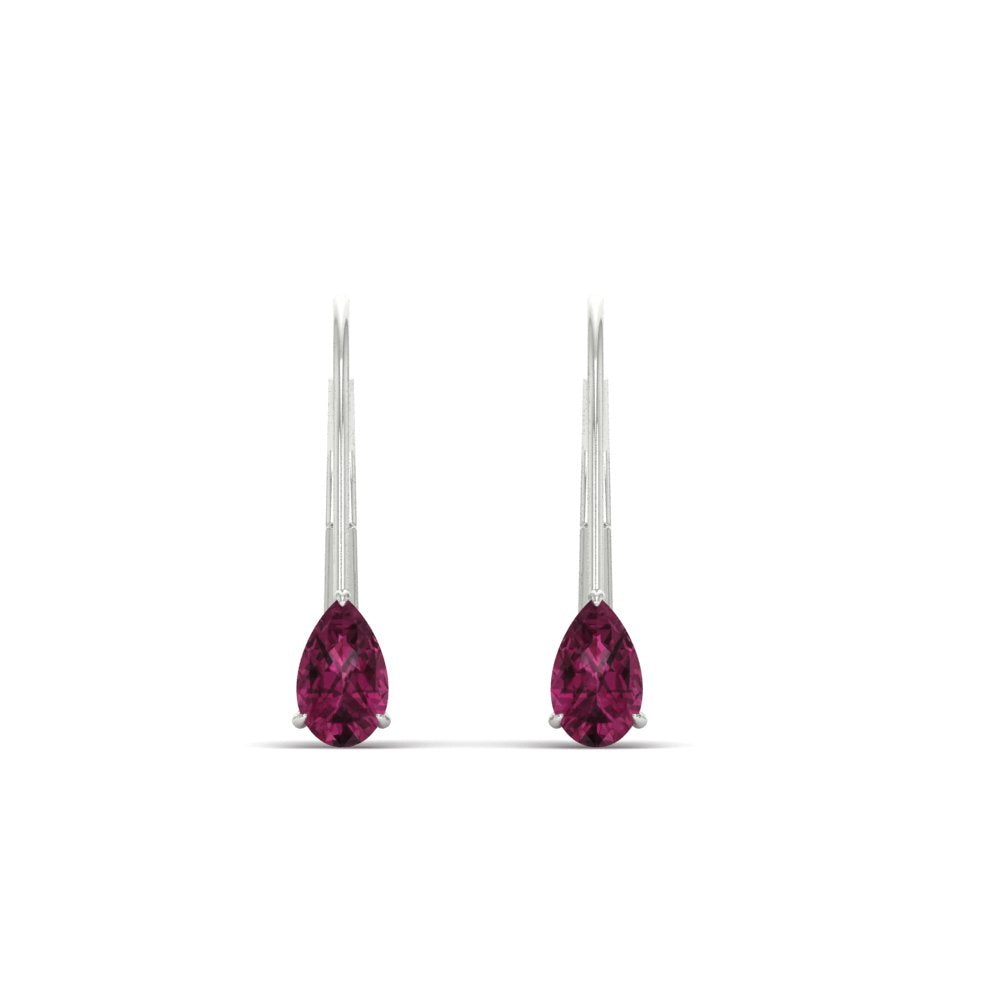 pear-shape-0.50-carat-pink-sapphire-lever-back-studs-earring-in-white-gold-FDEAR9225PEGSADRPI-0.50CT-NL-WG