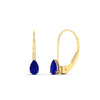 Load image into Gallery viewer, pear-shape-0.50-carat-sapphire-lever-back-studs-earring-in-yellow-gold-FDEAR9225PEGSABL-0.50CT-NL-YG