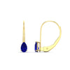 Load image into Gallery viewer, pear-shape-0.50-carat-sapphire-lever-back-studs-earring-in-yellow-gold-FDEAR9225PEGSABL-0.50CT-NL-YG