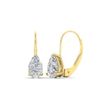 Load image into Gallery viewer, pear-shape-4-carat-diamond-lever-back-studs-earring-in-yellow-gold-FDEAR9225PE-4.00CT-NL-YG
