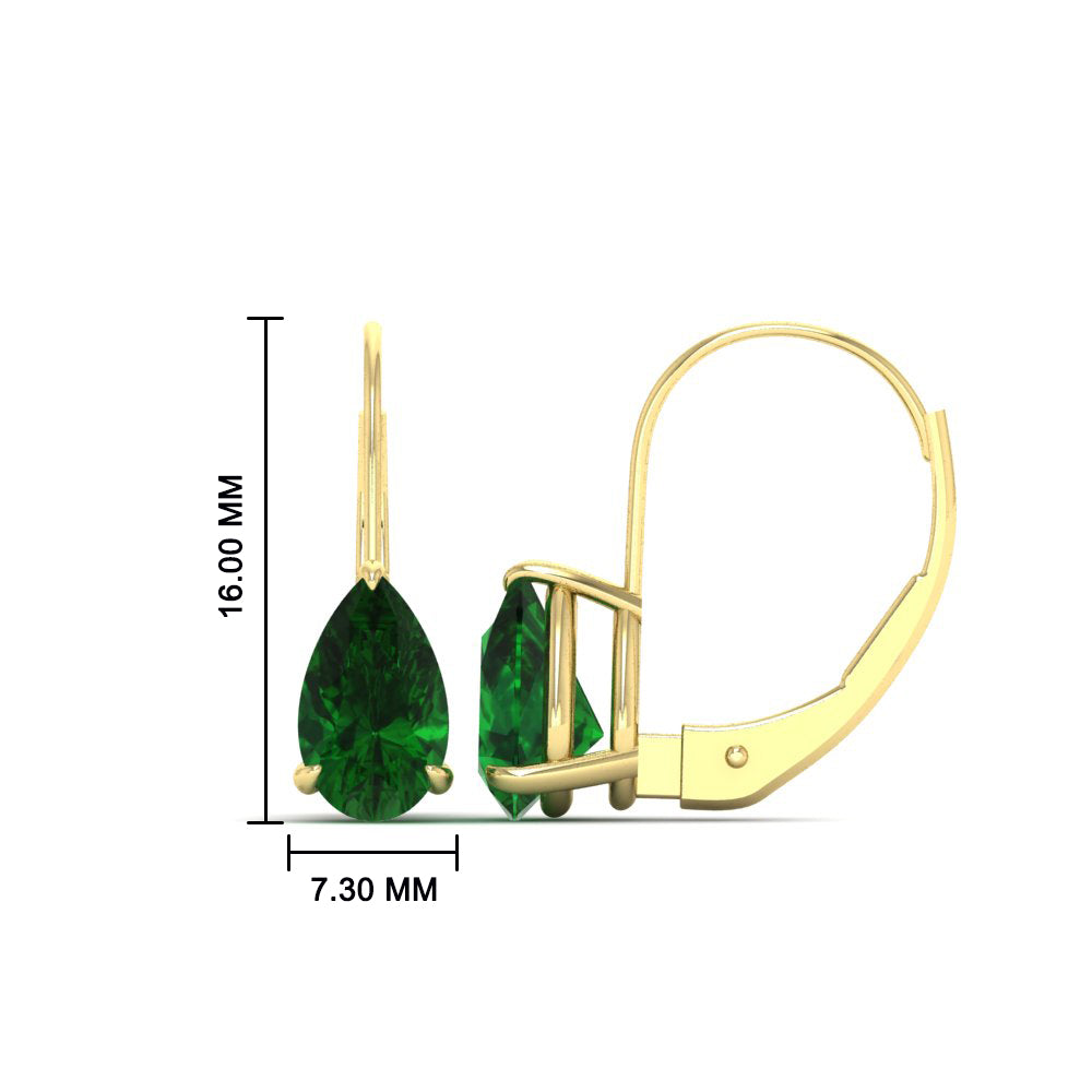pear-shape-4-carat-emerald-lever-back-studs-earring-in-yellow-gold-FDEAR9225PEGEMGR-4.00CT-NL-YG