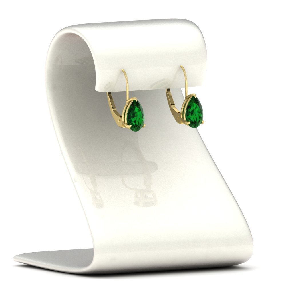 pear-shape-4-carat-emerald-lever-back-studs-earring-in-yellow-gold-FDEAR9225PEGEMGR-4.00CT-NL-YG