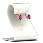 Load image into Gallery viewer, pear-shape-4-carat-pink-sapphire-lever-back-studs-earring-in-rose-gold-FDEAR9225PEGSADRPI-4.00CT-NL-RG
