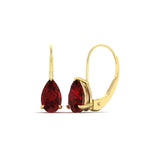 Load image into Gallery viewer, pear-shape-4-carat-ruby-lever-back-studs-earring-in-yellow-gold-FDEAR9225PEGRUDR-4.00CT-NL-YG
