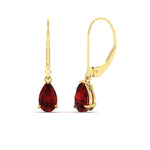 Load image into Gallery viewer, pear-shape-ruby-2-carat-lever-back-drop-stud-earrings-in-yellow-gold-FDEAR11236PEGRUDR-2.00CT-YG.jpg

