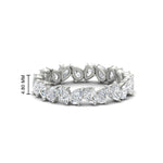 Load image into Gallery viewer, Pear Shape Slant 3 Carat Eternity Wedding Band