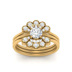 Load image into Gallery viewer, pear-shape-solitaire-stacked-diamond-rings-in-FD9724ROANGLE3-NL-YG
