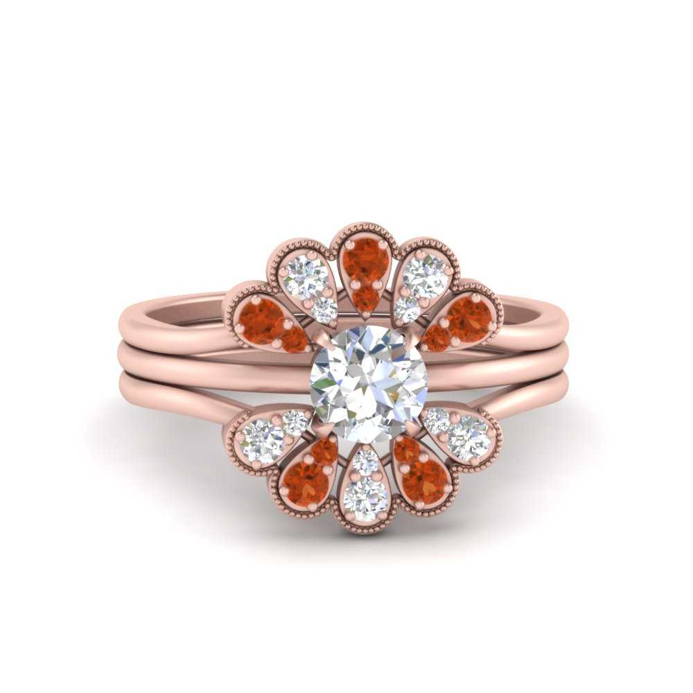 pear-shape-solitaire-stacked-diamond-rings-with-orange-sapphire-in-FD9724ROGSAORANGLE3-NL-RG