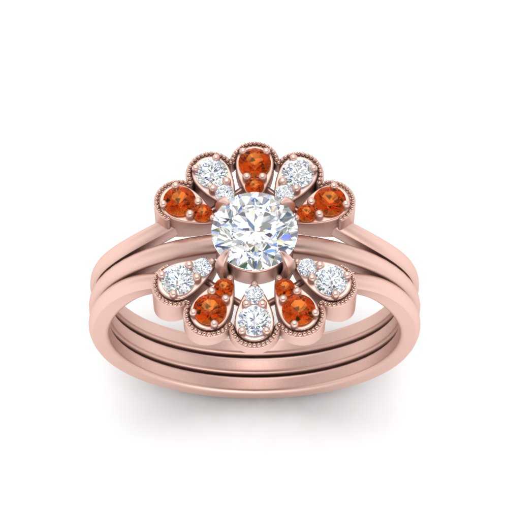 pear-shape-solitaire-stacked-diamond-rings-with-orange-sapphire-in-FD9724ROGSAORANGLE3-NL-RG