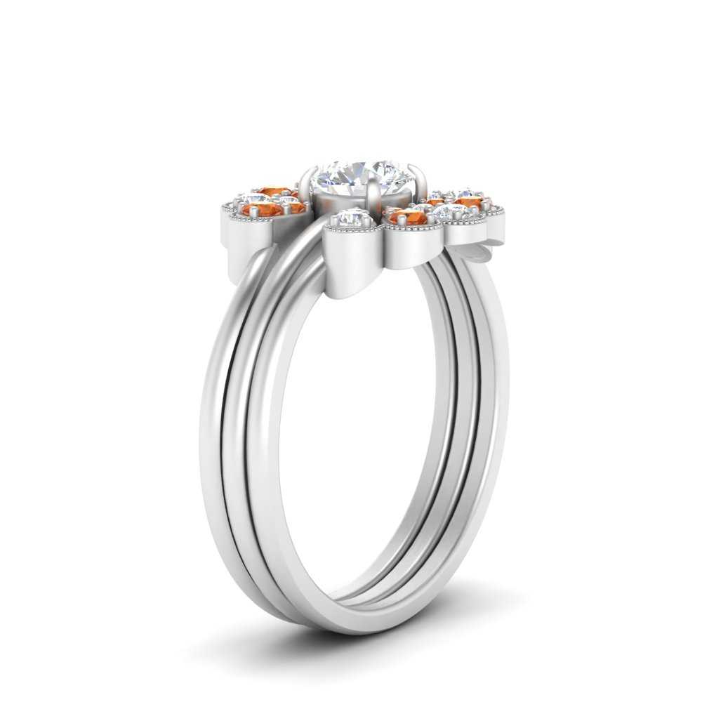 pear-shape-solitaire-stacked-diamond-rings-with-orange-sapphire-in-FD9724ROGSAORANGLE3-NL-WG