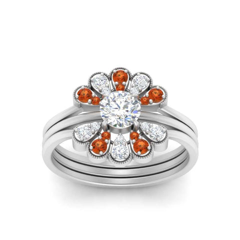 pear-shape-solitaire-stacked-diamond-rings-with-orange-sapphire-in-FD9724ROGSAORANGLE3-NL-WG