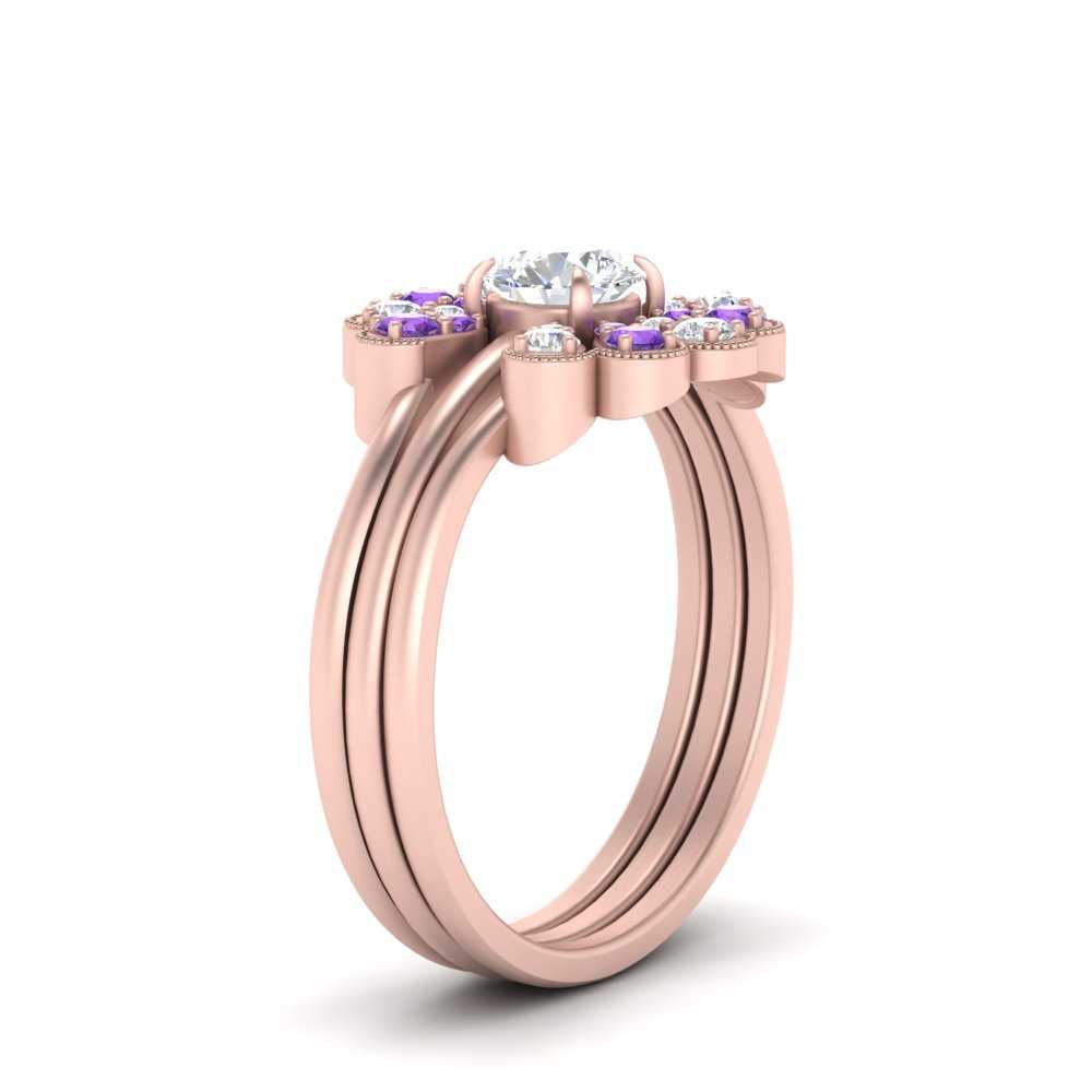 pear-shape-solitaire-stacked-diamond-rings-with-purple-topaz-in-FD9724ROGVITOANGLE3-NL-RG