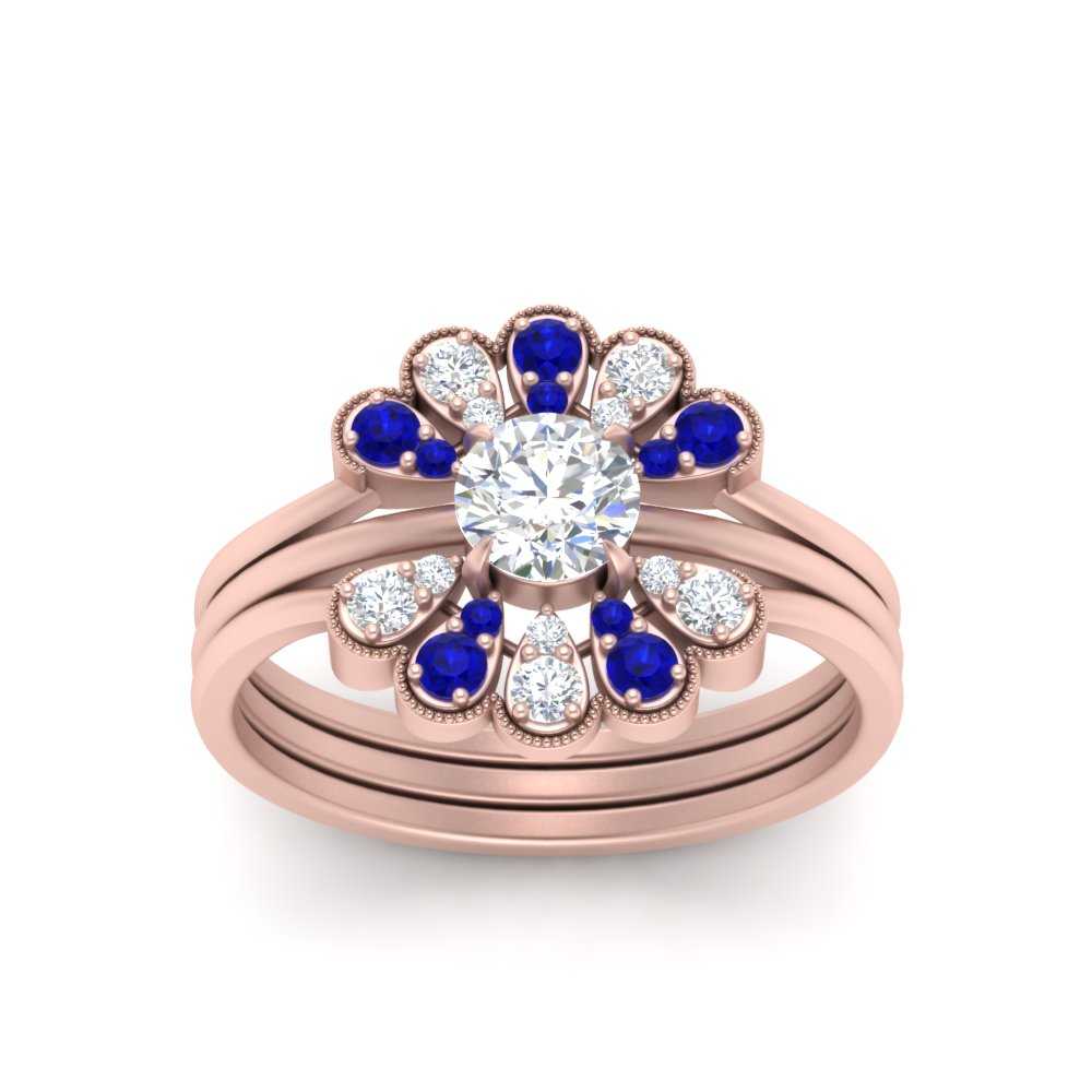 pear-shape-solitaire-stacked-diamond-rings-with-sapphire-in-FD9724ROGSABLANGLE3-NL-RG