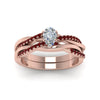 Load image into Gallery viewer, pear-shaped-Infinity-twist-diamond-matching-bridal-set-with-ruby-in-14K-rose-gold-FD8253PEGRUDR-NL-RG