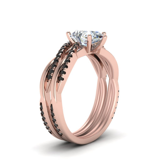 pear-shaped-Infinity-twist-matching-bridal-set-with-black-diamond-in-14K-rose-gold-FD8253PEGBLACK-NL-RG