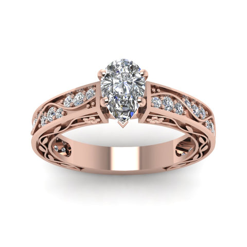 pear-shaped-antique-filigree-diamond-ring-in-14K-rose-gold-FDENS3543PERANGLE5-NL-RG