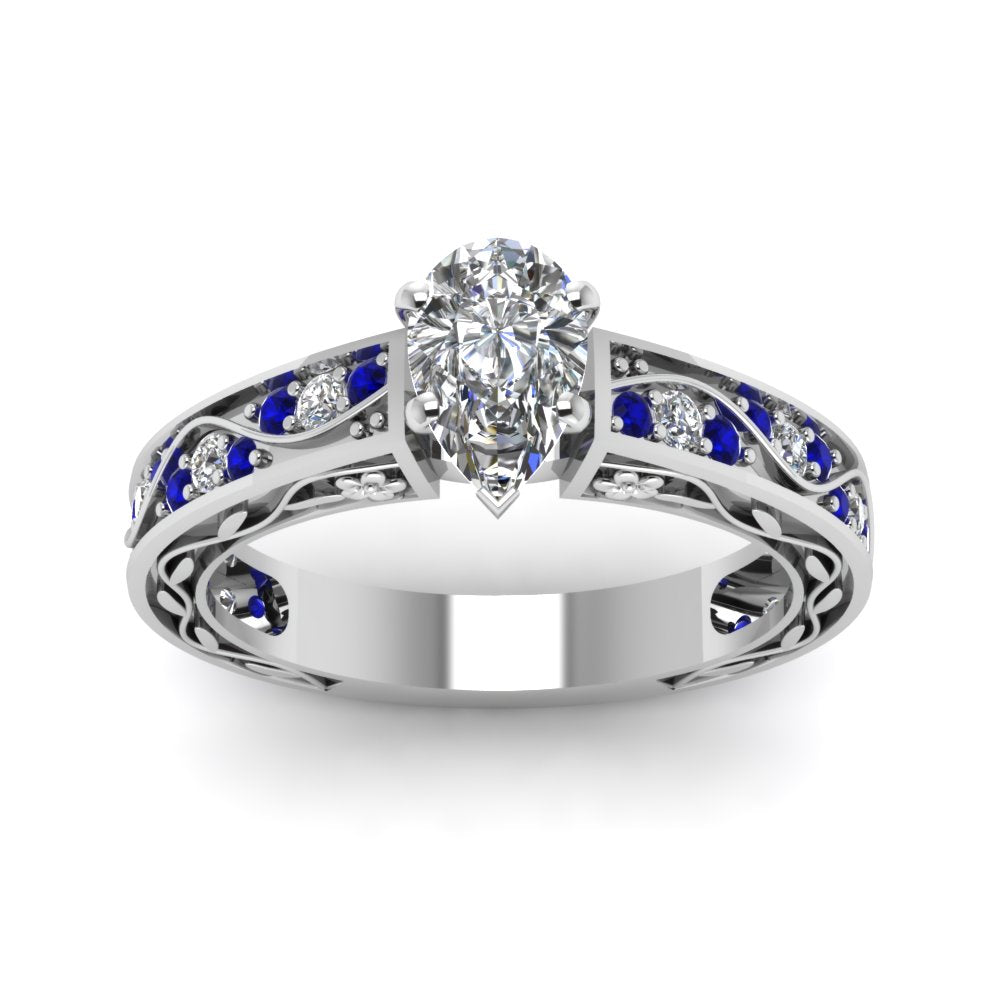 pear-shaped-antique-filigree-diamond-ring-with-blue-sapphire-in-14K-white-gold-FDENS3543PERGSABLANGLE5-NL-WG