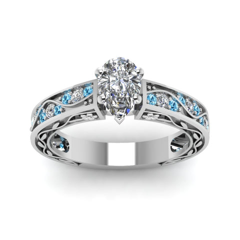pear-shaped-antique-filigree-diamond-ring-with-ice-blue-topaz-in-14K-white-gold-FDENS3543PERGICBLTOANGLE5-NL-WG