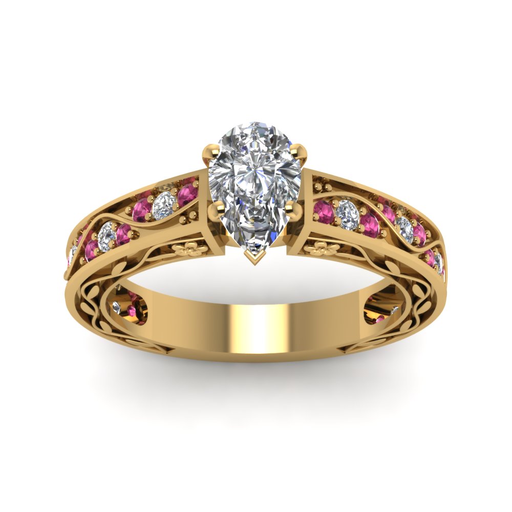 pear-shaped-antique-filigree-diamond-ring-with-pink-sapphire-in-14K-yellow-gold-FDENS3543PERGSADRPIANGLE5-NL-YG