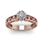 Load image into Gallery viewer, pear-shaped-antique-filigree-diamond-ring-with-ruby-in-14K-rose-gold-FDENS3543PERGRUDRANGLE5-NL-RG

