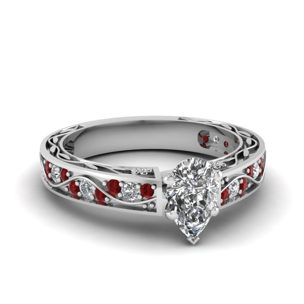 pear-shaped-antique-filigree-diamond-ring-with-ruby-in-14K-white-gold-FDENS3543PERGRUDR-NL-WG
