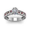Load image into Gallery viewer, pear-shaped-antique-filigree-diamond-ring-with-ruby-in-950-platinum-FDENS3543PERGRUDRANGLE5-NL-WG_fc912d14-afa8-48c4-8b23-701fae90b109