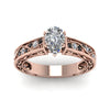 Load image into Gallery viewer, pear-shaped-antique-filigree-ring-with-black-diamond-in-14K-rose-gold-FDENS3543PERGBLACKANGLE5-NL-RG_de29f464-5a2b-444f-90c3-11da6321b0b6