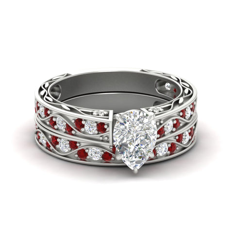 pear-shaped-antique-filigree-ruby-bridal-ring-set-in-white-gold-fdens3543pegrudrsleep-nl-wg.jpg